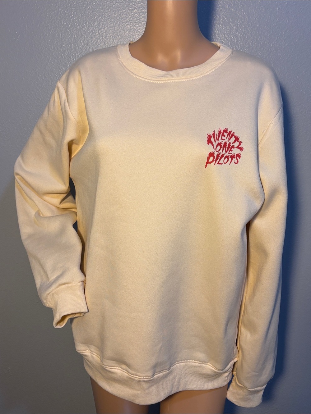 Twenty One Pilots Clancy World Tour Merch Crewneck Sweatshirt w/ Logos
